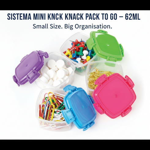 SISTEMA MINI KNICK KNACK PACK TO GO 62ML. 21127