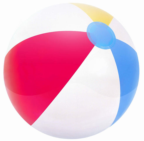 INFLATABLE BLOWUP PANEL BEACH BALL 24 - 1 PACK. BW31022