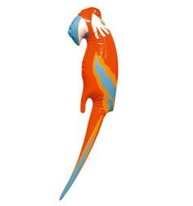 Inflatable Parrot Toy - Colorful 46 cm Blowup Parrot X99141