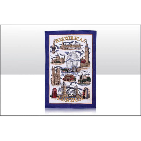 London Souvenir Tea Towel - Authentic EL56544 Design