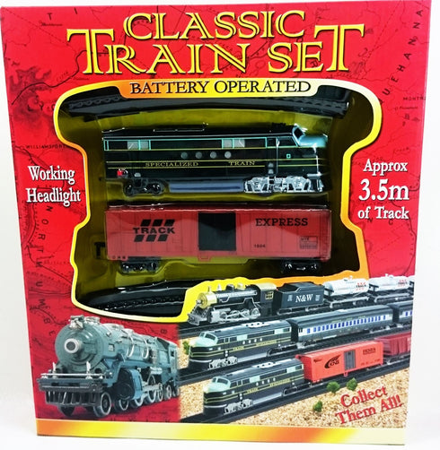 Light Up Train Set - Battery Operated Toy TY0308