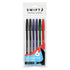 Assorted Ballpoint Pens - SWIFT PULL CAP 6 Pack P3055