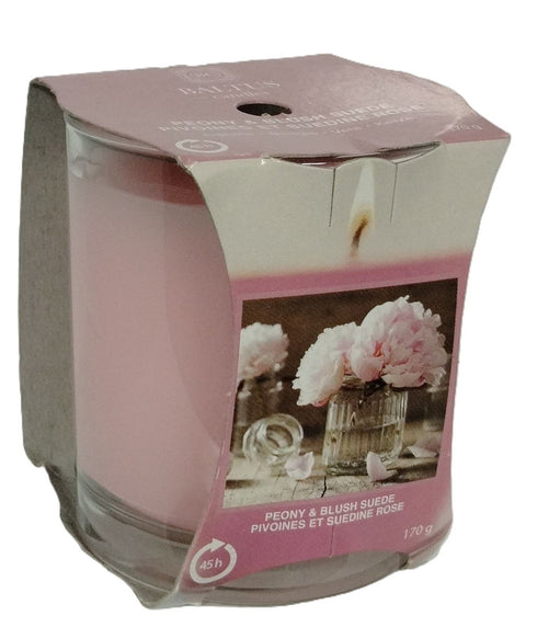 Luxury Peony Candle - BALTUS Blush Suede Aroma 170gm