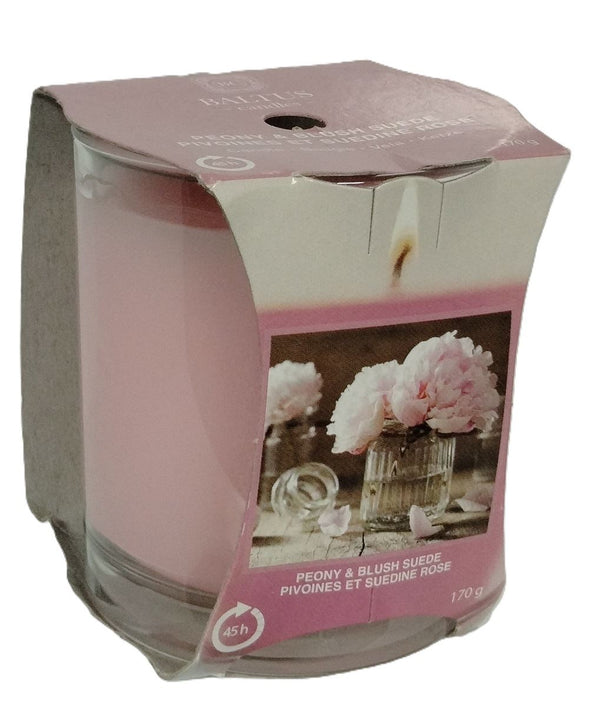 Luxury Peony Candle - BALTUS Blush Suede Aroma 170gm