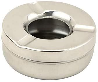 Windproof Ashtray - APOLLO Stainless Steel 10cm Round AP8718