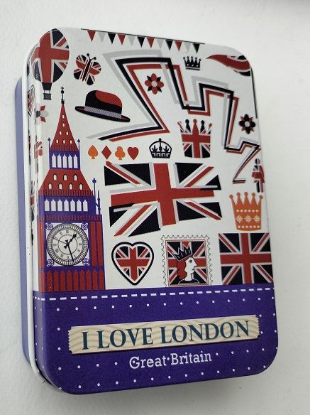 Designer Tobacco Tin - Unique London Styles | JL1621 1614 1185