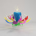 QUICKLIGHT MUSICAL LOTUS FLOWER BIRTHDAY CANDLE. CR-93245