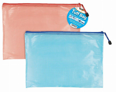 Coloured Tuff Bags - Durable A4 Storage in Pastel Shades