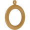 Curtain Pole Rings 56mm Natural - FAST PAK VALUE 6852