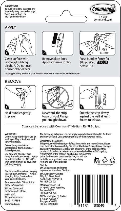 COMMAND CORD BUNDLERS. 17304