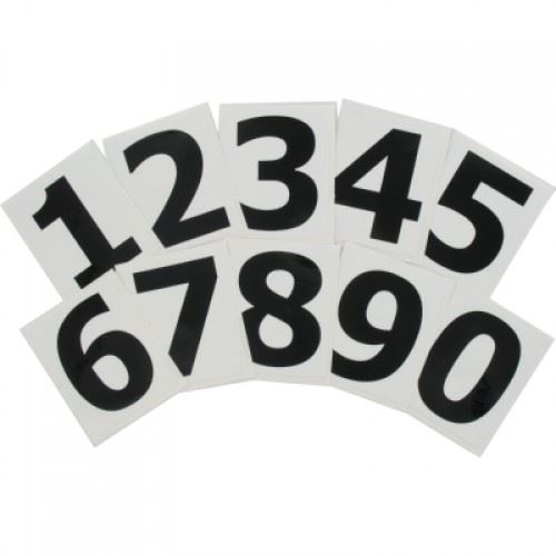 Adhesive Numbers Pack - FAST PAK VALUE 6821, 55MM Size