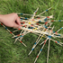 MIKADO WOODEN PICK UP STICKS 19.3 CM 41 PCS APX. T29039