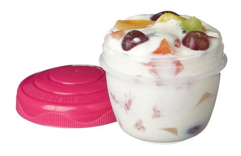 SISTEMA YOGURT TO GO ROUND CONTAINERS / POTS 150ML 2/PK. 21466