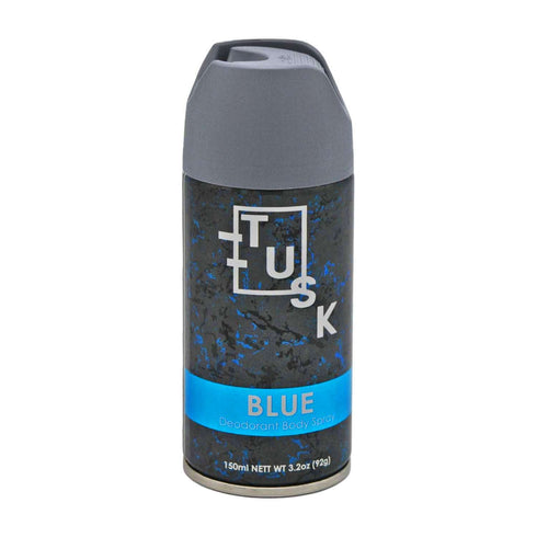 TUSK DEODORANT SPRAY BLUE 150ML 6/PK. MBS-71009A
