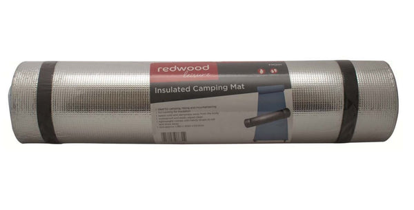 Insulated Camping Mat - Redwood Leisure Yoga Exercise Mat 180x50cm