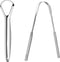 2 PCS SET STAINLESS STEEL TONGUE TONGE CLEANER SCRAPER. DGI5305