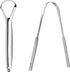 2 PCS SET STAINLESS STEEL TONGUE TONGE CLEANER SCRAPER. DGI5305