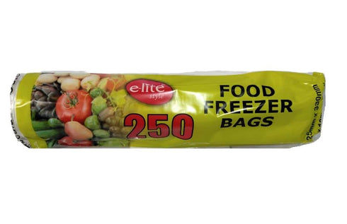 ELITE FOOD FREEZER BAGS 250/PK. 2006006