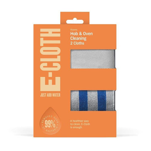 Oven Cleaning Pack - E-CLOTH HOB & OVEN 2/PK for Spotless Appliances