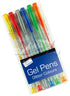 Glitter Gel Pens - TALLON 6 Pack Colour P2677 T1223