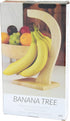 Rubberwood Banana Hanger - Natural Wood AP6022