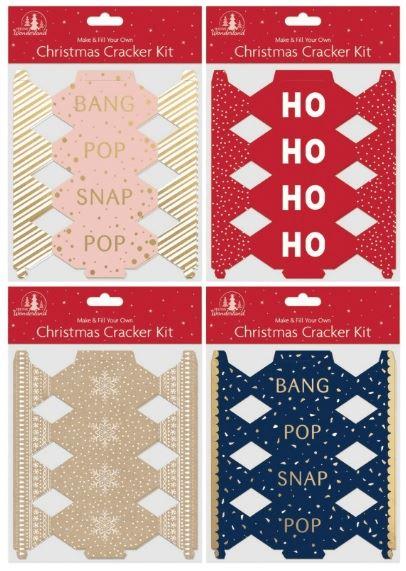 FESTIVE WONDERLAND MYO MINI CHRISTMAS CRACKER KIT 6/PK. TA7149