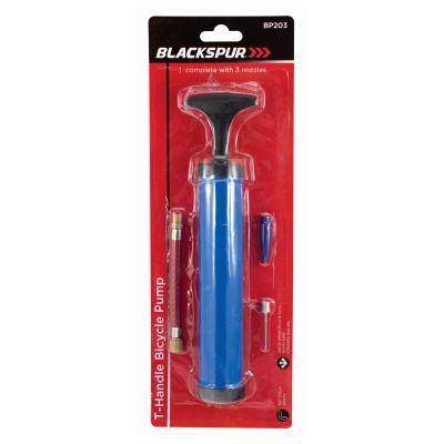 Bicycle Air Pump - BLACKSPUR T-Handle Hand Pump BB-BP203