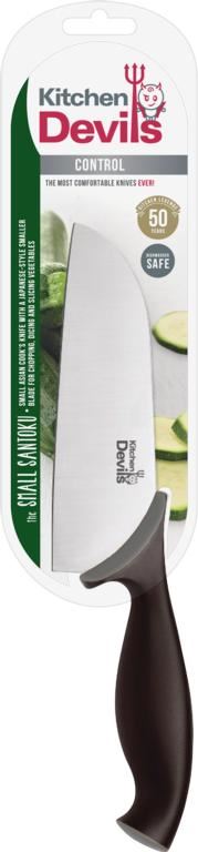 KITCHEN DEVILS CONTROL SMALL ASIAN COOKS KNIFE 15CM. 1000793
