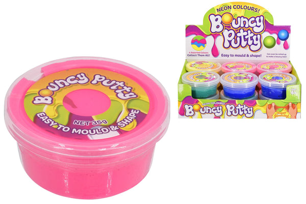 Neon Bouncing Putty 35gm - Fun and Vibrant Stress Relief