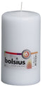 BOLSIUS PILLAR CANDLE WHITE 150MM X 80MM. 103616180102