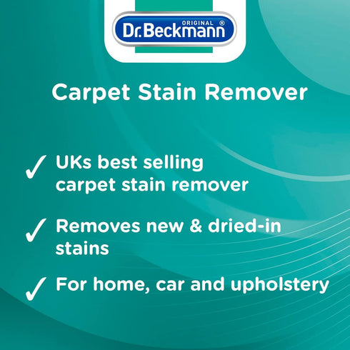 Carpet Stain Remover - Dr Beckmann 650ML with OXI Action