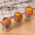 APOLLO SPIRAL CHROME EGG CUPS 6/PK. AP1689