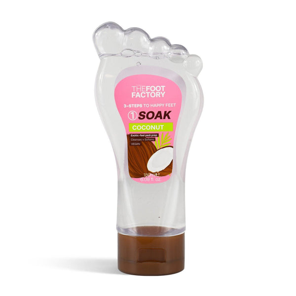 THE FOOT FACTORY FOOT SOAK - COCONUT. 40107-012