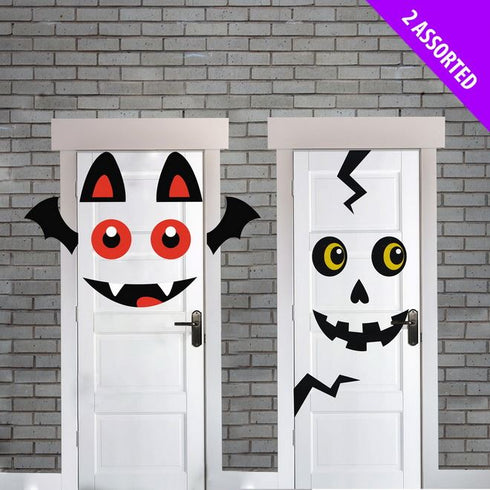 SCREAM MACHINE HALLOWEEN PARTY DOOR DECORATION. DP12307