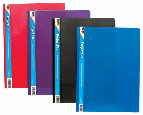 A4 Project Files - TIGER STATIONERY T300072 Organize with Ease