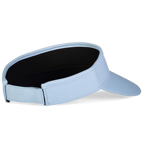 WHITE COTTON ADJUSTABLE VISOR HAT / SUN HAT 58CM. TY0437