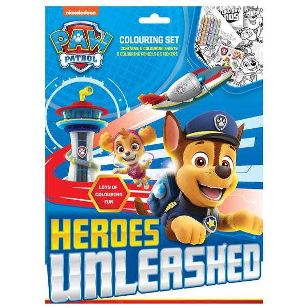 Paw Patrol Coloring Set - Fun Art Playset for Kids PPCST2