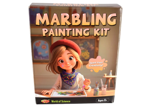 WORLD OF SCIENCE MARBLING PAINTING KIT. TY3015