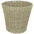 Seagrass Waste Basket - JVL Natural Round Bin 28x25cm