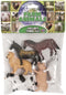 Farm Animal Toys - HTI FARM ANIMALS 6/PK. 1374211