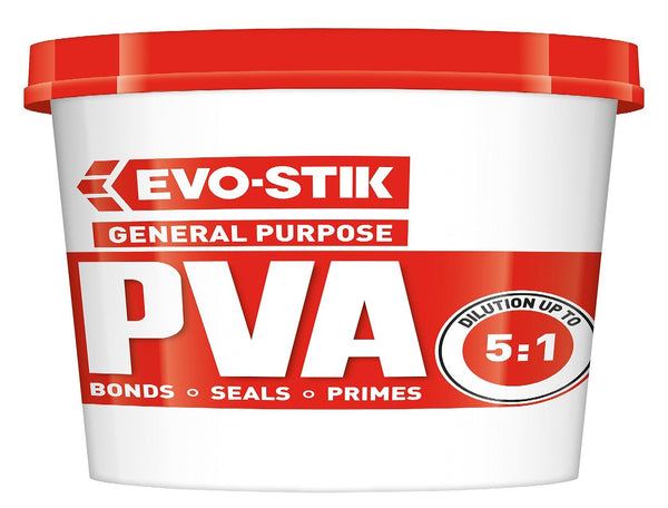 PVA Adhesive 1L - EVOSTIK All Purpose Glue 30811828