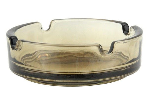 Glass Ashtray 10.5cm - Elegant APOLLO Round Design AP4801