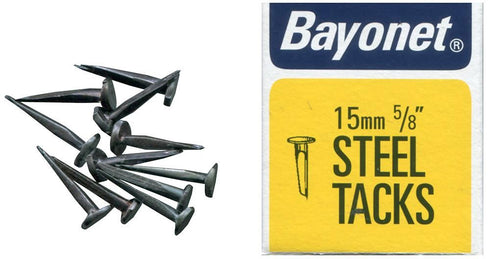 Blued Steel Tacks 15mm 50g - BAYONET FS10206