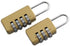 Combination Padlock Twin-Pack - Secure Your Belongings with AMTECH