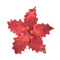 CHRISTMAS POINSETTIA ON CLIP 25CM - RED. DP56081