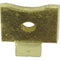 Brass Bookcase Clips - FAST PAK VALUE 8589, 8-Pack