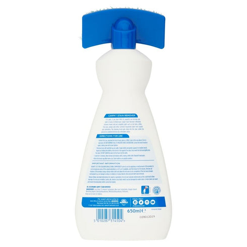 Carpet Stain Remover - Dr Beckmann 650ML with OXI Action