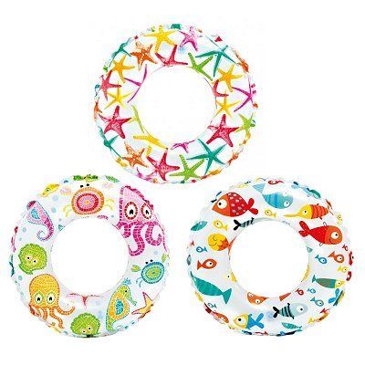 Kids Swim Ring - INTEX Inflatable for Ages 3-6, TY2639 59230NP