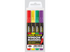 4 COLOURED LIQUID WINDOW MARKERS CHALK. C826
