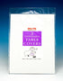 Square Paper Table Cover 90x90cm - White, Pack of 2